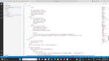 Create a mini IMDB clone app. Use ONLY vanilla javascript