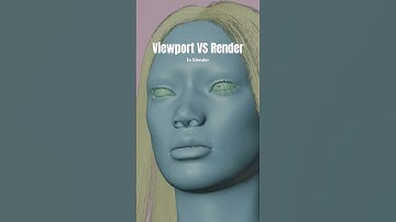 Viewport vs Render in blender ! For my short film available now #blender #b3d #3d #animation