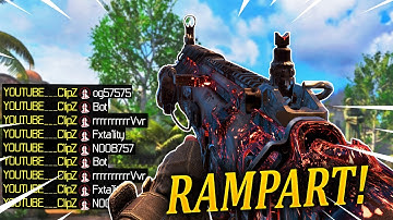 (BO4) *NEW* "RAMPART 17" BEST Class Setup! RAMPART OVERPOWERED CLASS SETUP! AFTER UPDATE 1.17