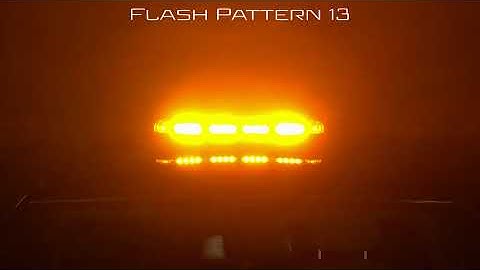 K-Force Micro 21" TIR LED Mini Light Bar Flash Patterns