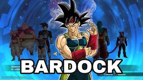 How to make BARDOCK DBZ in XENOVERSE 2