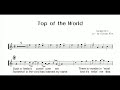 카펜터스 Carpenters "탑 오브더 월드 (Top of the World)" 테너색소폰 연주 Tenor saxophone cover