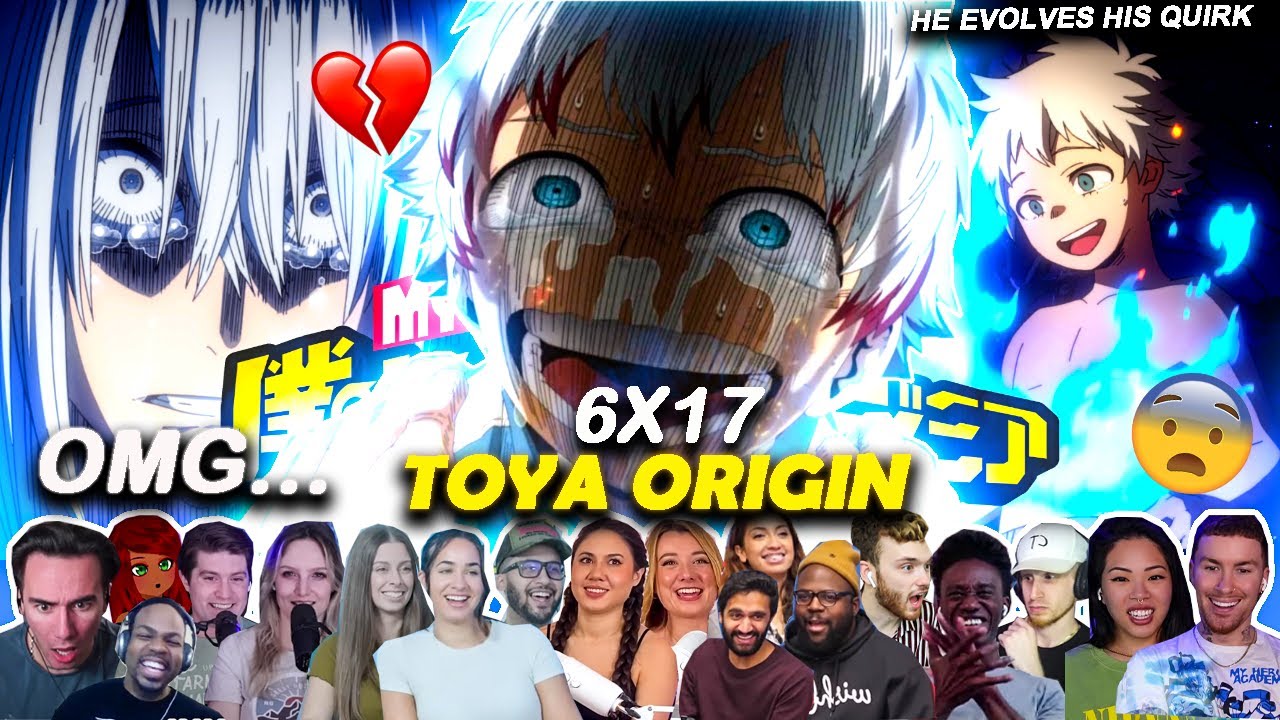 Грустная предыстория Тои...😲Им было тяжело это видеть 💔Моя геройская академия, эпизод 6X17, реакц...