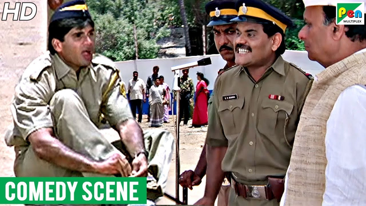 Constable Gopi Medal Funny Scene Gopi Kishan (HD) Hindi Movie