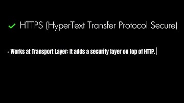 HTTP vs HTTPS — What