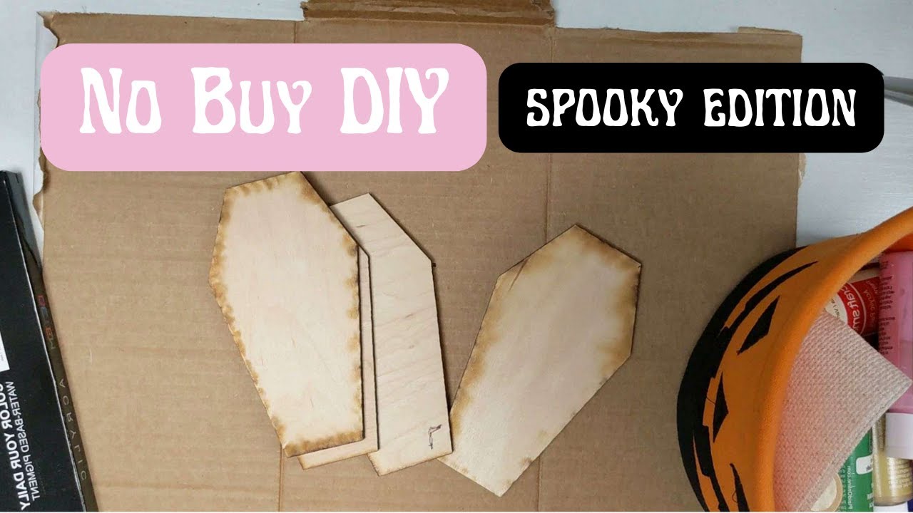 No Buy DIY | Stash Busting Halloween Craftalong