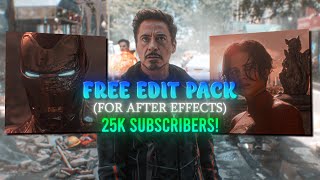 Free Edit Pack for After Effects | DCUH's 25K Subscribers Special!