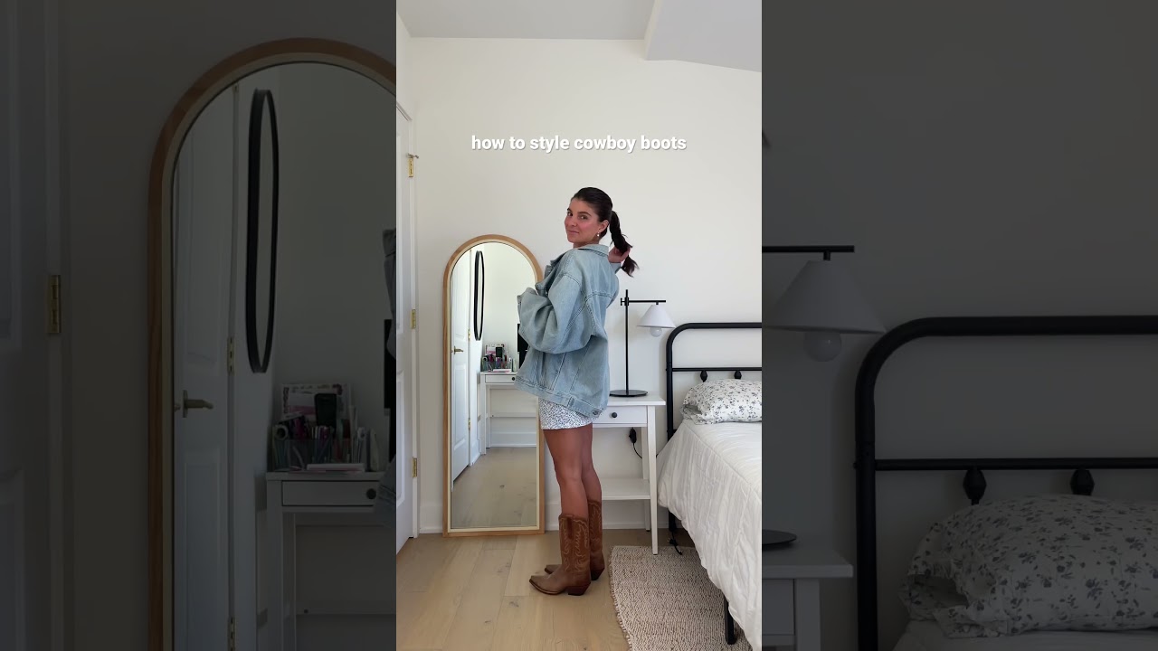 How to style cowboy boots