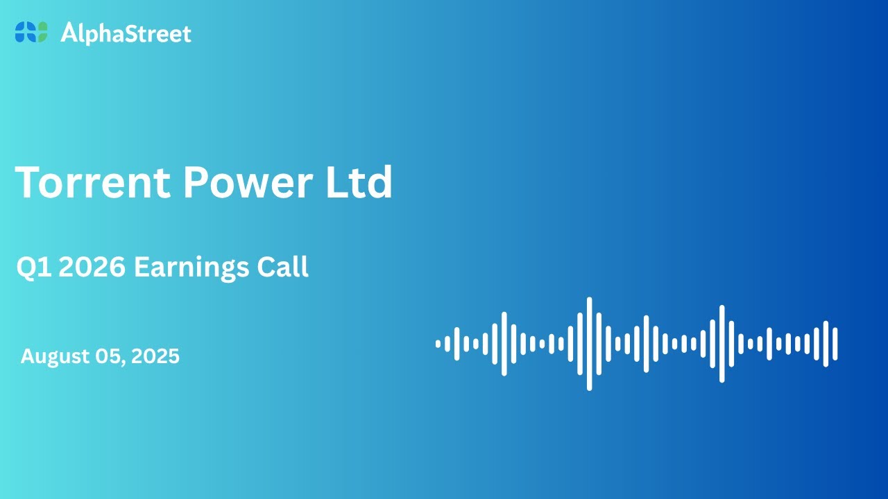 Torrent Power Ltd Q1 FY2025-26 Earnings Conference Call