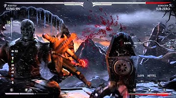 MKX - Kung Jin (Bojutsu) 1 Meter 41% Combo