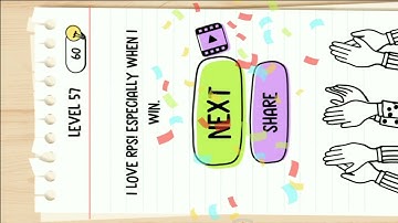 Brain Test Level 57 || Scissor Has To Win.