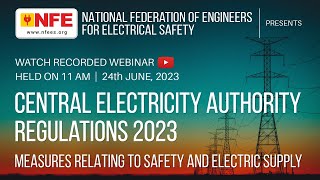 Cea Regulations 2023 - Meures Relating To Safety & Electic Supply