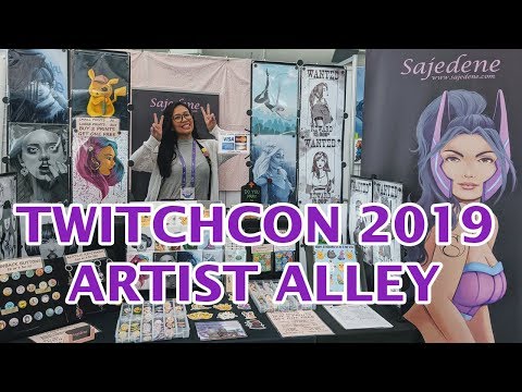 TwitchCon 2019 | Saje Artist Alley Vlog #2 (w/ the SajeFam!)