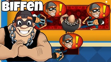 Robbery Bob: Pranking Police VS 200 Teleport Mine By Biffen Part 20