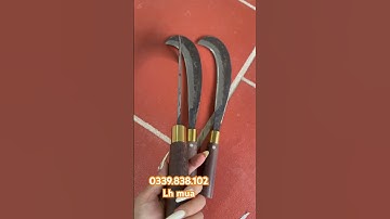 Dao quắm hàng cán mun ngắn ❤️