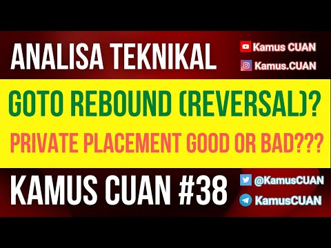 Saham GOTO Rebound (Reversal)❓atau hanya Pantulan Sesaat❓