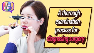 A thorough examination process for diagnosing surgery (double jaw & V-line surgery)