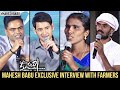 Maharshulatho Maharshi | Mahesh Babu Exclusive Interview with Farmers | Vamshi Paidipally | Pooja