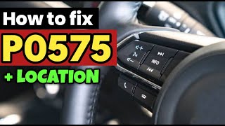 P0575 | p0575 cruise control input circuit | code p0575 | p0575 obd2 | dtc p0575