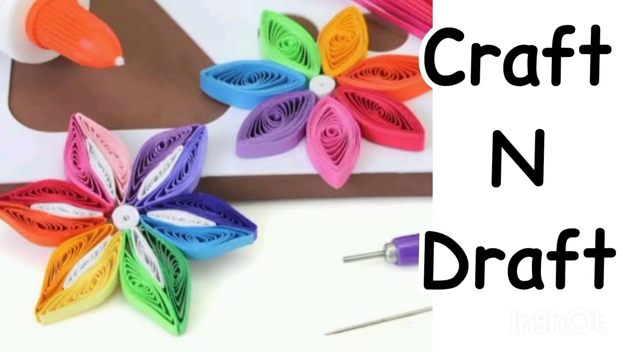 Quilling Art roll,curl,loop,twist the strips to manipulate custom designs,encarve your masterpiece