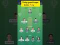 GG-W vs DC-W Today Match |GG-W vs DC-W Dream11 Prediction WPL 2026 Match 17 dream teams #shorts