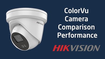 Hikvision ColorVu Camera Comparison Performance