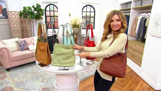 American Leather Co. Elton Crossbody on QVC 