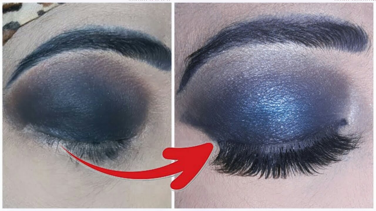 dark blue smokey eye Images High Quality Grahic Blue smokey eye makeup | Step by step makeup tutorial for beginners ...