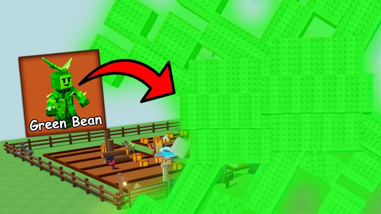 Use OVERPOWERED GREEN BEAN TRICK Before ITS PATCHED! (Grow a Garden)