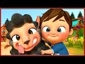 Animal Sounds - Farm Animals - Domestic Animals - Banana Cartoon 3D Nursery Rhymes Baby & Kids Songs