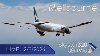 🔴LIVE - Melbourne Airport Plane Spotting - With Greg & Steven  [2nd Aug 2026] 9:30AM