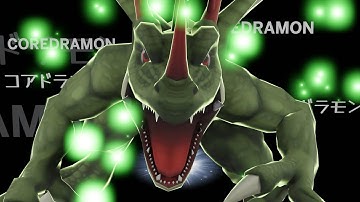Coredramon (Green) Evolution