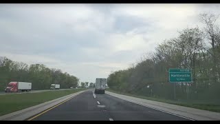 Illinois state driving from Marshall IL to Greenup IL - hwy I70 05/24 - to Dallas TX part
