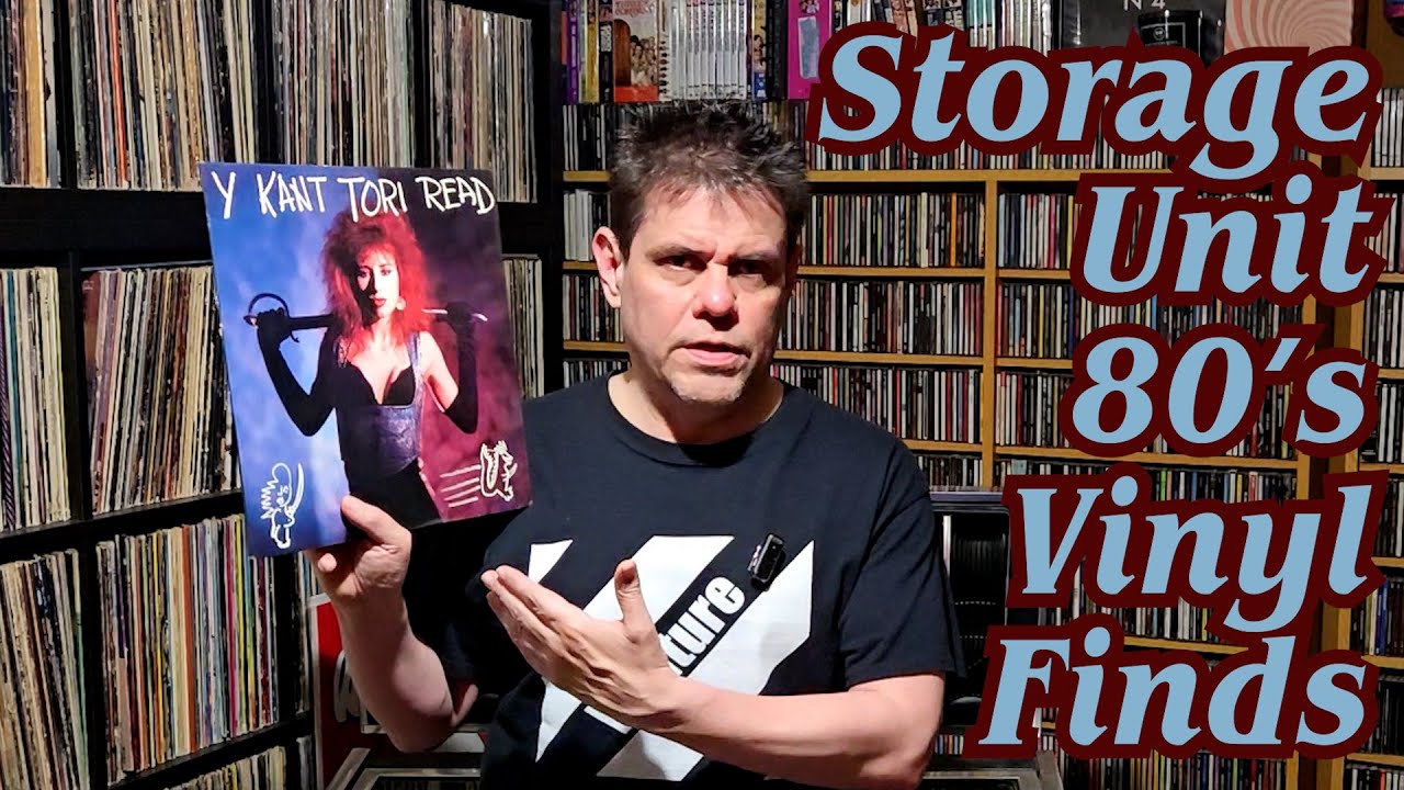 Storage Unit 80s Vinyl Finds #vinylcommunity - YouTube
