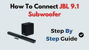 How to Connect JBL 9.1 Subwoofer – Auto Wireless Pairing to Soundbar
