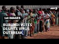 Burundians vote despite virus outbreak | AFP