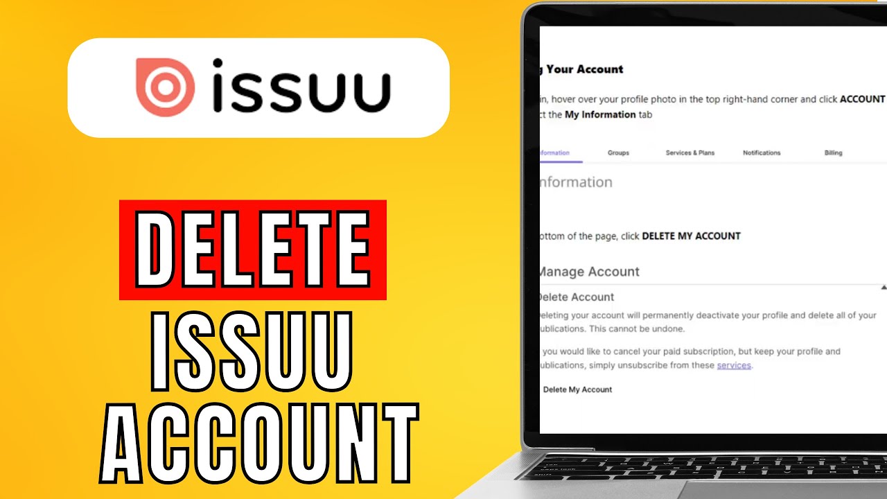 How To Delete ISSUU Account (2024) Easy Method YouTube