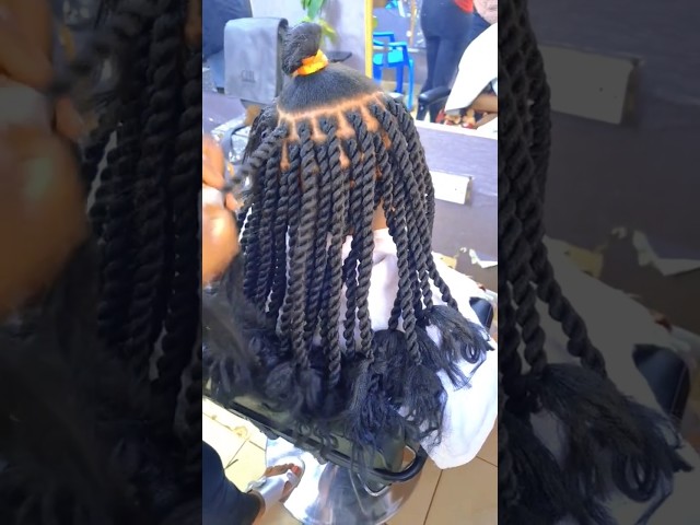 Brazilian wool twist at GEE CURLY SALON we are located roysambu lumumba drive behind redplate lounge class=