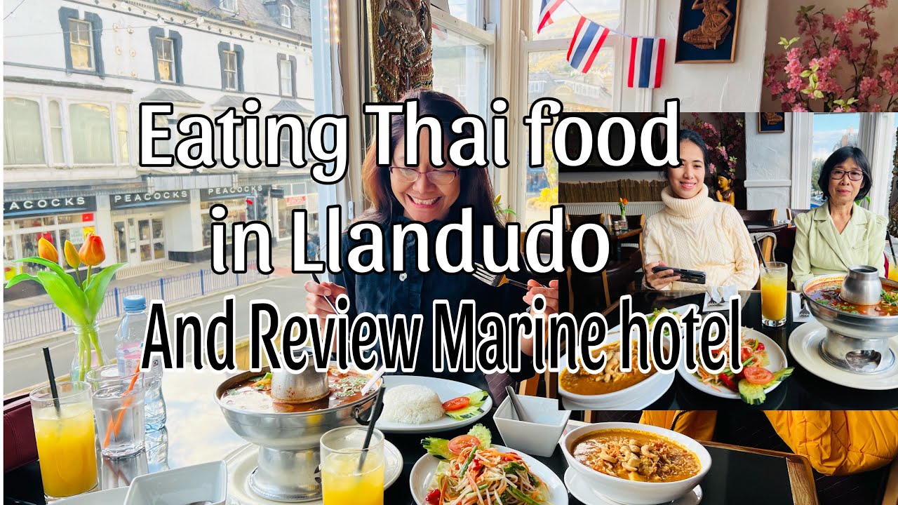 Eating Thai food and Review Marine Hotel หลังชมวิวก็มาทานอาหารไทยและเปิดให้ชมที่พัก #Thaifood