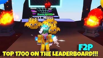 NOOB TO PRO IN CLICK SIMULATOR (GOT ON THE LEADERBOARD AS A F2P!!)