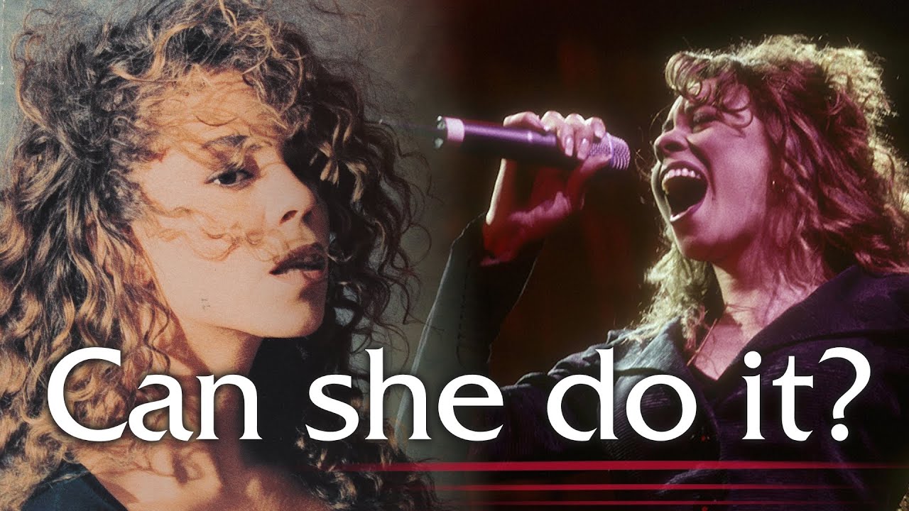 Melisma in the STUDIO vs LIVE – Mariah Carey