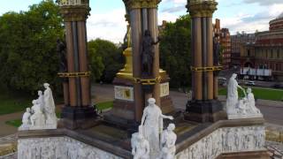 Hyde Park, The Albert Memorial & The Royal Albert Hall by AirView Media
