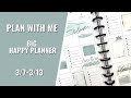 PLAN WITH ME | BIG HAPPY PLANNER