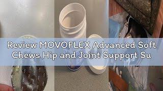 Review MOVOFLEX Advanced Soft Chews Hip and Joint Support Supplement for Medium Dogs 60 Count by Vir