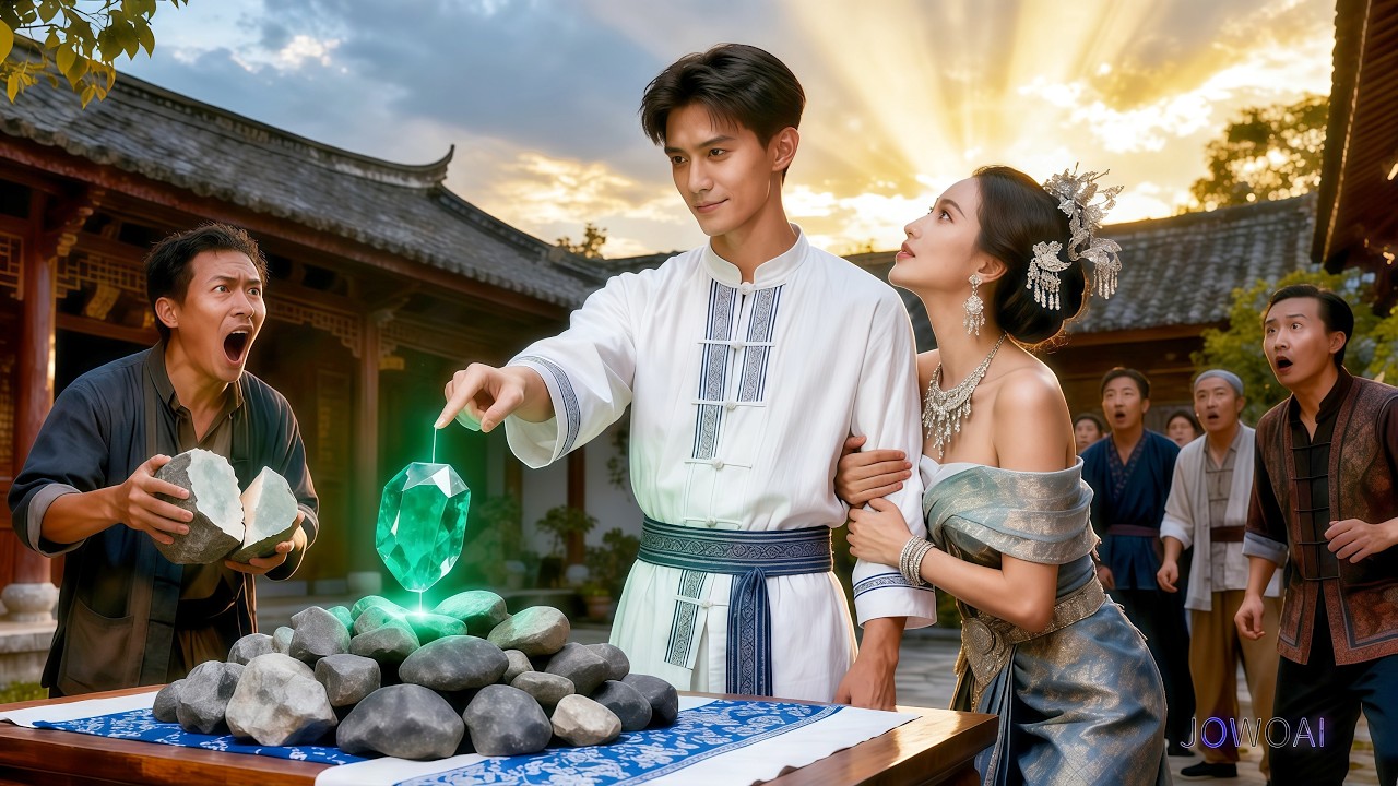 Vendeur fauché, prodige du jade : il sauve une PDG et se fait demander en mariage !