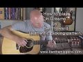 How to play In Dreams by Ben Howard - NEW guitar TAB tutorial