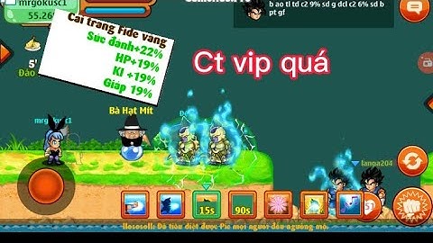 Ngọc Rồng Online - Thử ks cải trang fd gold và cái kết bất ngờ #nro