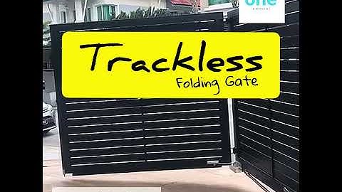 Autogate Trackless Folding Gate