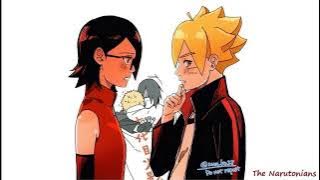 Secret Glimpse | Stop Papasuke! || Boruto x Sarada