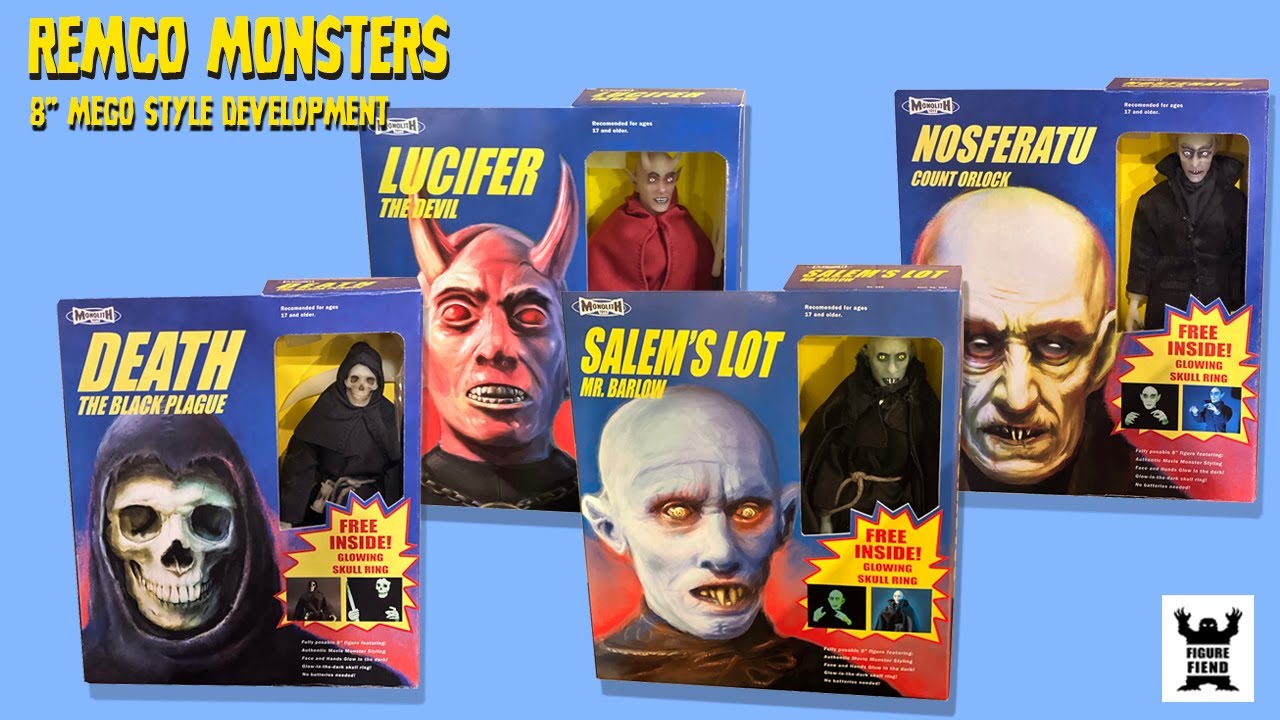 Remco Monsters Mego Style Development - YouTube